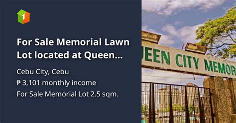 memorial lot in cebu|Investing in Memorial Lots .